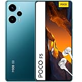 POCO F5 5G - Smartphone de 8+256GB, Pantalla de 6.67” 120Hz FHD+ POLED, Snapdragon 7+ Gen 2, Triple Camara 64MP con OIS , 500