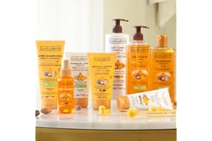 EVOLUDERM – Idée Cadeau - Routine Corps & Cheveux Huile Précieuse - 7 produits – Ingrédients d’Origine Naturelle – Végan – Fabrication Française