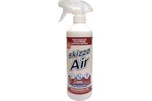 chimiclean Skizzo Air Red - Deo Due - 600 ml. Profumatore Ambiente bifase Ipoallergenico. Nuovo Formato