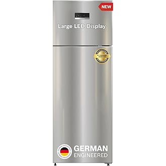 Bosch 269L, 2 Star, Free-Standing Frost Free Double Door Refrigerator | XL Fridge Space | Easy Touch UI Panel | Super fast Cooling and Freezing | 18 H