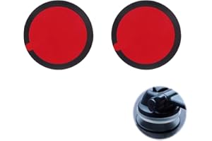 FADBUDSS 2 Piezas Discos de Montaje Adhesivos de 80 mm, Salpicadero Placa de Montaje Adhesiva Redonda Universal Portátil para Navegador Coche Radio Salpicadero Cámara GPS Soporte Teléfono móvil