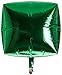 Produktbild amscan 3194499 15 Zoll Cubes grün Folie Ballons
