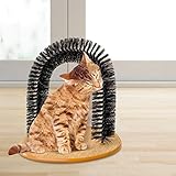Die perfekte Cat Arch Spielzeug–Selbst Fellpflege Bürste Fell und Kratz Itch Massage für Katzen und Kätzchen