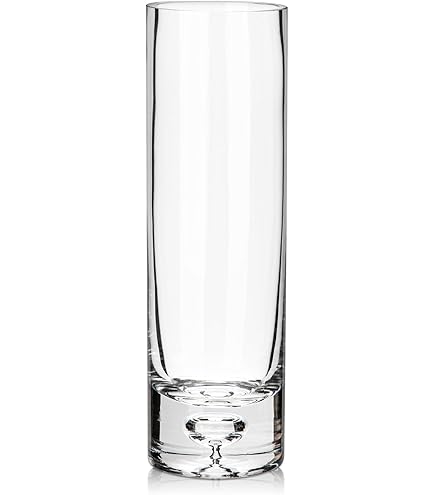 Vaso Flora Pasabahce In Vetro Cilindrico | 26.5 Cm Di Altezza, Design Moderno E Trasparente - Foto 3