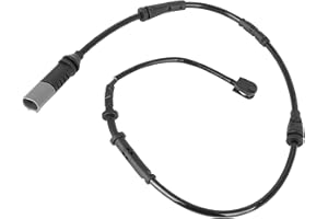 Motoforti Rear Brake Pad Wear Sensor,for Mini Cooper 2014-2017, Plastic, Black