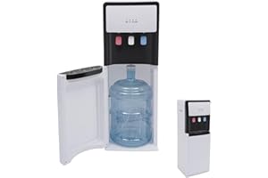 BIGGITTIG Distributeur d'eau chaude électrique 500 W - Avec charge au sol - Double fonction - 85 à 95 °C - Pour la maison, le bureau, la chambre à coucher, le salon