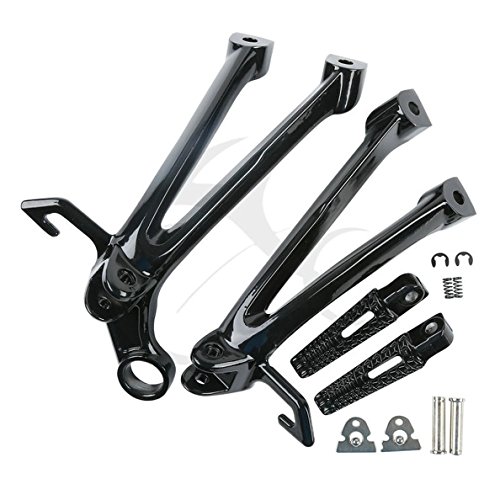 Tengchang Motorcycles Footrests Foot Pegs For Suzuki GSXR 600/750 2008 2009 2010
