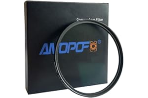 AMOPOFO 95mm MC UV Filter - Ultra Slim 16 Layers Multi Coated Ultraviolet Protection Lens Filter Compatible with All 95mm DSLR Camera Lenses