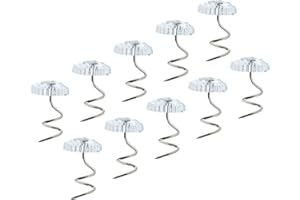 Ciieeo 20pcs Spiral Upholstery Pins Anti-slip Bedskirt Fasteners for Sofa Covers Furniture Arm Covers and Slipcovers Easy to Use Secure Resistant Upholstery Clips