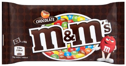 Preisvergleich Produktbild M&M's Chocolate (45g) - Box of 36