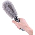 CarEmpire Tyre Cleaning Brush Brush for Cleaning Car Wheel Hub Wheel Tyre Rim Scrub Brush Hub Clean Wash Useful Brush Car Truck Motorcycle Bike Washing Cleaning Tool,Set of 1 Pic Brushes