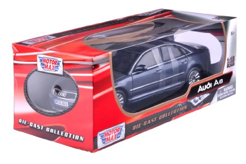 Preisvergleich Produktbild Richmond Toys 1: 18 Audi A8 Druckguss Sammler Modell Auto (Silber)