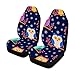 Produktbild ghkfgkfgk Cute Owls Brunch Berries Auto Seat Covers, Car Front Seat Cushion Fit Car, Truck, SUV or Van