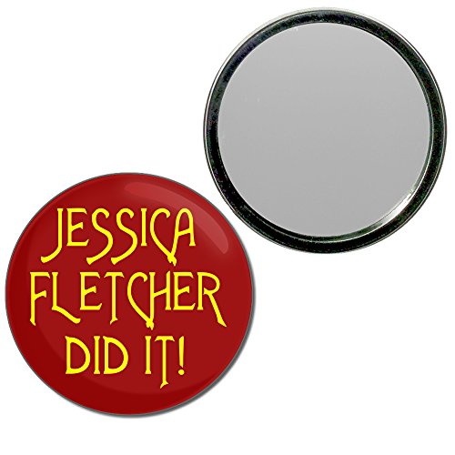 Jessica Fletcher Did It - 55mm Round Compact Mirror