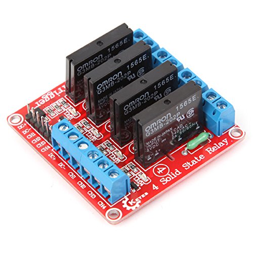 Preisvergleich Produktbild Bluelover Vierweg-Halbleiterrelais-Modul Für Arduino