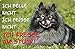 Produktbild +++ WOLFSSPITZ - Metall WARNSCHILD Schild Hundeschild Sign - WFS 02 T11