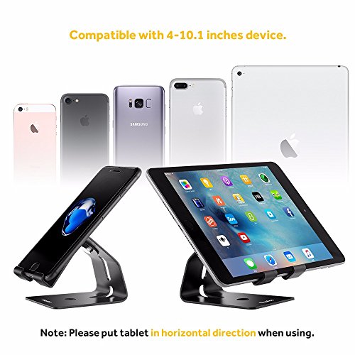 iPhone X Halterung  EasyAcc Dock handy halterung handy Tablet Aluminium Hater f  r iphone X 8 Samgung s8 plus note 8 und alle Tablets eBook-Reader han