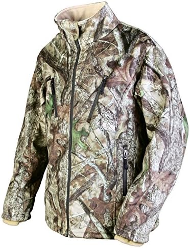 Thermosoles Heated Thermal Jacket, Camouflage, Size S, Jg