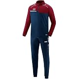 Pantalon De Sport JAKO Competition 2.0 - Polyester Brillant, Coupe Ajustable