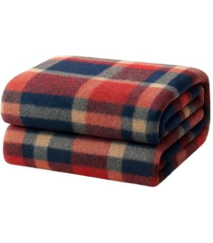 Set 2 Plaid In Pile Fantasia Pois – 160x210 Cm – Morbido E Lavabile – Coperta Da Divano