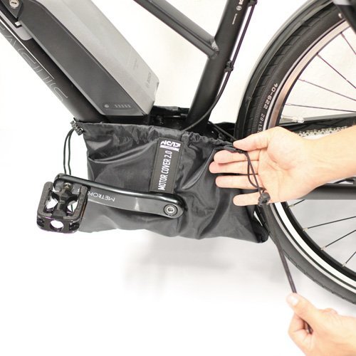 NC-17 Connect Schutzhülle für E-Bike Mittelmotoren | Motor Cover 2.0 | schwarz | One Size | 4076 - 4