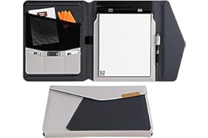 ‎ROCKETBOOK Rocketbook Kapselhülle für Orbitbriefe, 100% recycelbar, mit Stifthalter, Magnetverschluss und Innenaufbewahrung, Grau