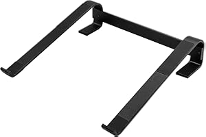 Musiin Aluminium-Drum-Controller-Ständer, tragbarer Kühlständer, kompatibel mit NI Maschine Plus MK3/Ableton Push 3 (schwarz)