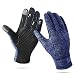 Produktbild LaDicha Unisex Warm Touch Screen Fleece Handschuhe No-Slip Radfahren Skifahren Sport Outdoor Winddicht Handschuhe - Blau - XL