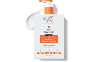 Chemist At Play AHA Body Lotion with 5% Natural AHA, Niacinamide, Shea Butter | For Exfoliating Dry & Dead Skin Cells, Deep Nourishment & Radiant Skin | Skin Brightening Lotion | 236ml