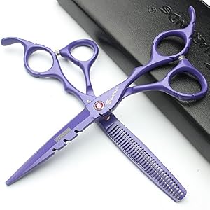 6 inch Japan 440c Sharp Professional Hairdressing Scissors 17.5 Hairdresser Hair Cutting and Hair thinning Dedicated… - Image 6