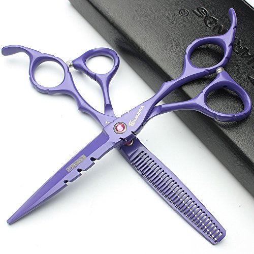 6 inch Japan 440c Sharp Professional Hairdressing Scissors 17.5 Hairdresser Hair Cutting and Hair thinning Dedicated… - Image 7