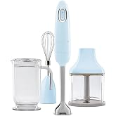 SMEG 50's Style Retro Mavi El Blender Seti hbf03pbeu