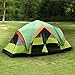 Produktbild Green,Outdoor Camping Zelt mit 2-Zimmer Auto Pop-up 2-Schichten Zelt für 5~8 Personen (Farbe: grün)