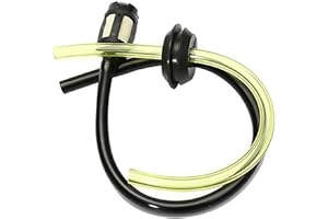 MOTONG Universal Fuel Line Hose Pipe Filter,14.5cm Gas Oil Tube Pipe for Fuel Filters,Petrol Filter Kit,Fuel Hose Pipe Line Replacement Part,for Mower Strimmer Chainsaw Blower.