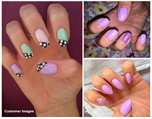 AIMEILI UV LED Gellack ablösbarer Nagellack Gel Polish – Neon Lavender (060) 10ml - 2