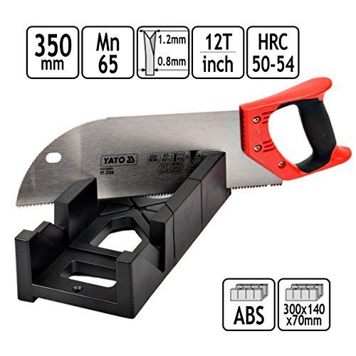 Profi Furniersäge + Schneidlade 45° / 90° Säge Feinsäge | S2 - 2