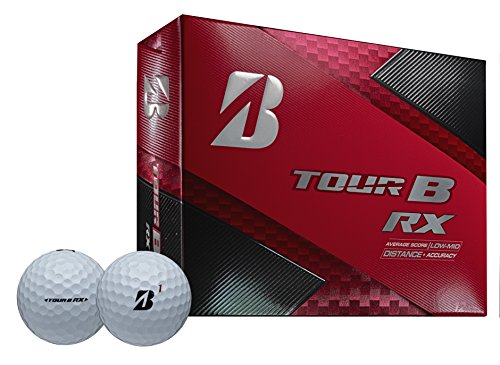 Bridgestone Golf TOUR B RX Palline da golf, Bianco, Confezione da 12 pezzi