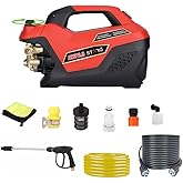 STARQ AWP 2.8 High Pressure Washer 2800W, 350 Bar, 12L/Min Flow, 8M Hose Pipe, Portable Car, Bike & Home Cleaner with Pressur