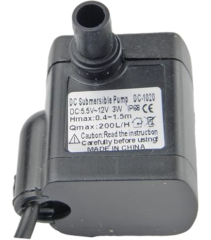 MASUNN AC 110V-120V 400L/H Small Dive Water Pump Fountain Pond Fish