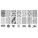 Produktbild censhaorme Lace Stamper Nails-Kunst-Stempel-Nagel-Schablone Blumen Image Printer Platte