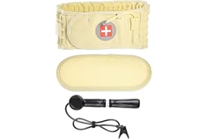 Leinggg Aufblasbarer Gürtel, Rückenstütze, Lendenwirbelstütze, Schmerzen bei Druckentlastung, für die Taille, Gesundheitswesen, aufblasbar, entlasten den hinteren Gürtel