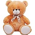 HUG 'n' FEEL SOFT TOYS Soft Toys Long Soft Lovable Huggable Cute Giant Life Size Teddy Bear Child Safe Best for Birthday Gift Valentine Gift for Girlfriend 2 FEET Brown Plush & Stuffed Toys