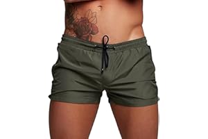 PEUIGNAO Short de Bain Homme Court Maillot de Bain Natation Homme Grande Taille Boardshort Swim Shorts Short Plage Surf Piscine Homme Swimming Trunks Boxer Shorts de Bain Homme Sechage Rapide Sport