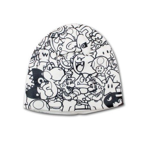 Preisvergleich Produktbild Unbekannt Super Mario Charakter Print Beanie