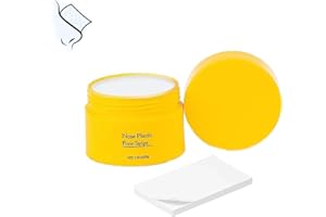 ERISAMO Luelle Pore Strips, Luelle Blackhead Remover, Luelle Deep Cleansing Pore Strips, Blackhead Mask with 60 PCS Strips, Nose Plants Pore Cleanser Purifying Face Mask for Nose & Face (1Pcs)