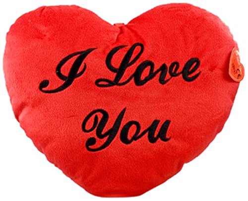 Shots Fun soft Plush Heart I Love You