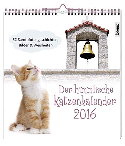Der himmlische Katzenkalender 2016: 52 Samtpfotengeschichten, Bilder und Weisheiten