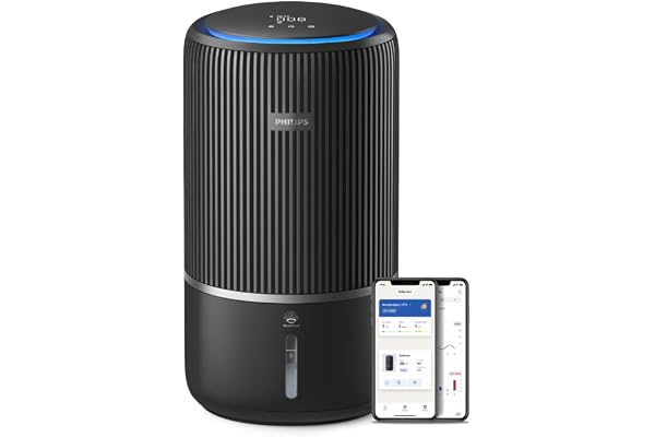2-i-1 Luftrenare & luftfuktare 3400, HEPA NanoProtect | Hygienisk luftfuktning – 650 ml/h, CADR 300 m³/h för 78 m², a