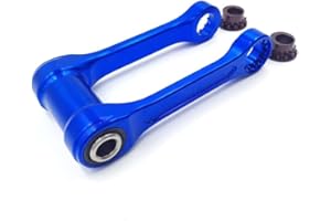 PROOTOM Motorcycle Aluminum Adjustable Lowering Link Lowering Suspension Linkage ARM Compatible With YAMAHA WR250F WR450F YZ250F 450F Dirt Bike Blue