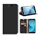 Produktbild Samsung Galaxy J7 2017 Hülle, Mobest Galaxy J7 2017 Lederhülle, Ledertasche Handyhülle Wallet Brieftasche Tasche Schutzhülle mit Kartenfach Standfunktion für Samsung Galaxy J7 2017 - Schwarz